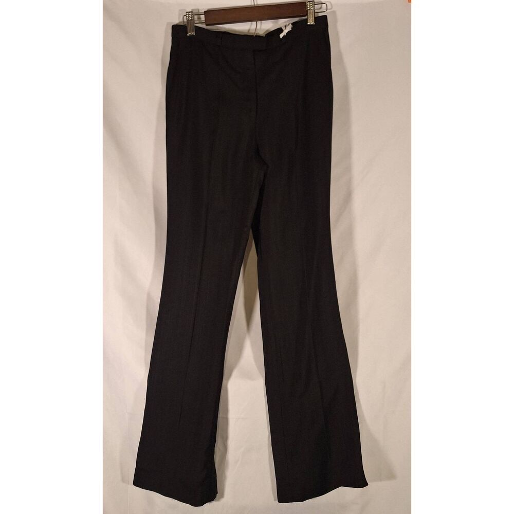H&M Studio S/S 24 Womens Tailored‎ Viscose Slacks Black Size 2 NEW with tags